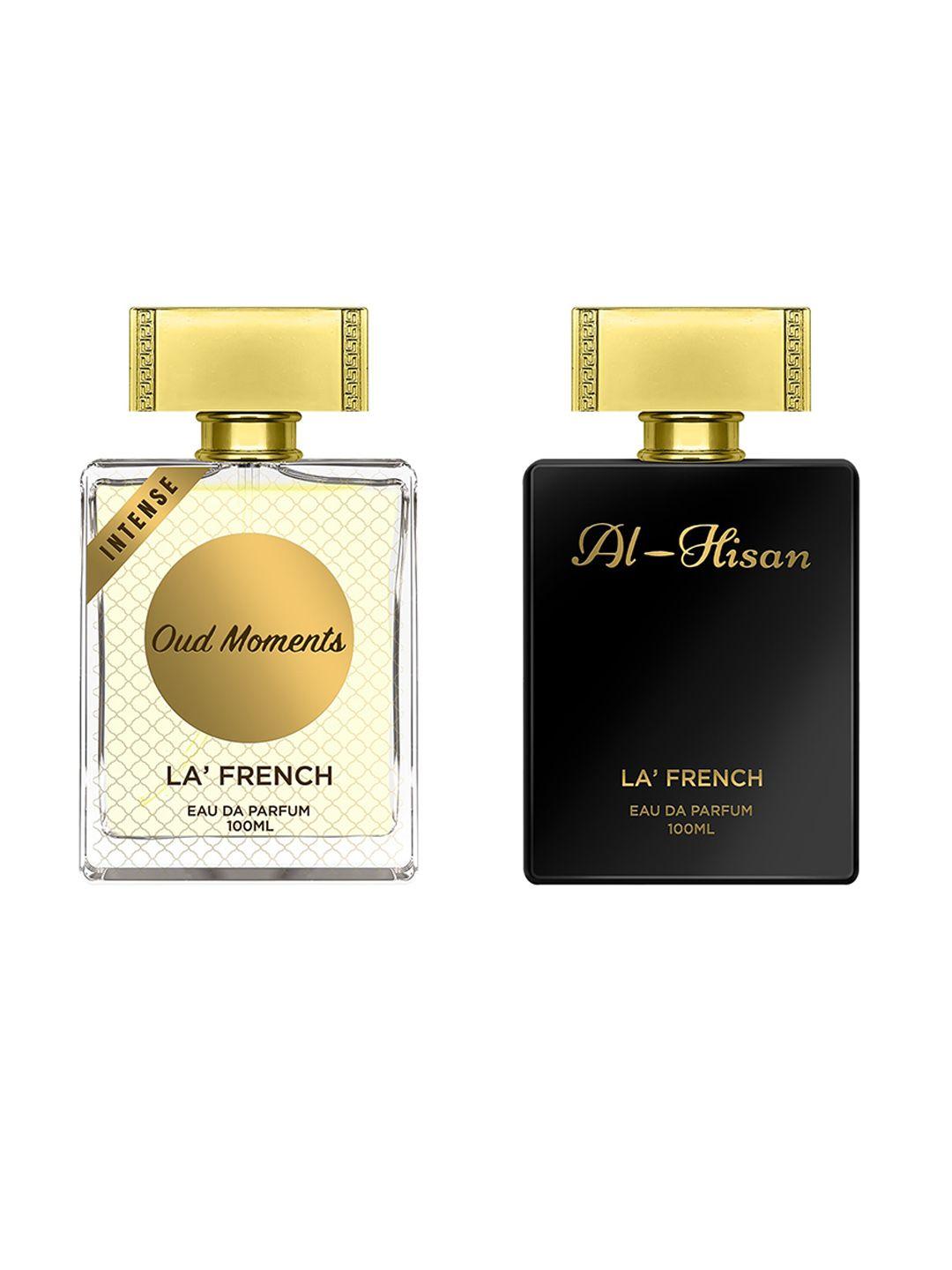 la french set of 2 oud moments & al hisan eau de parfum - 100ml each