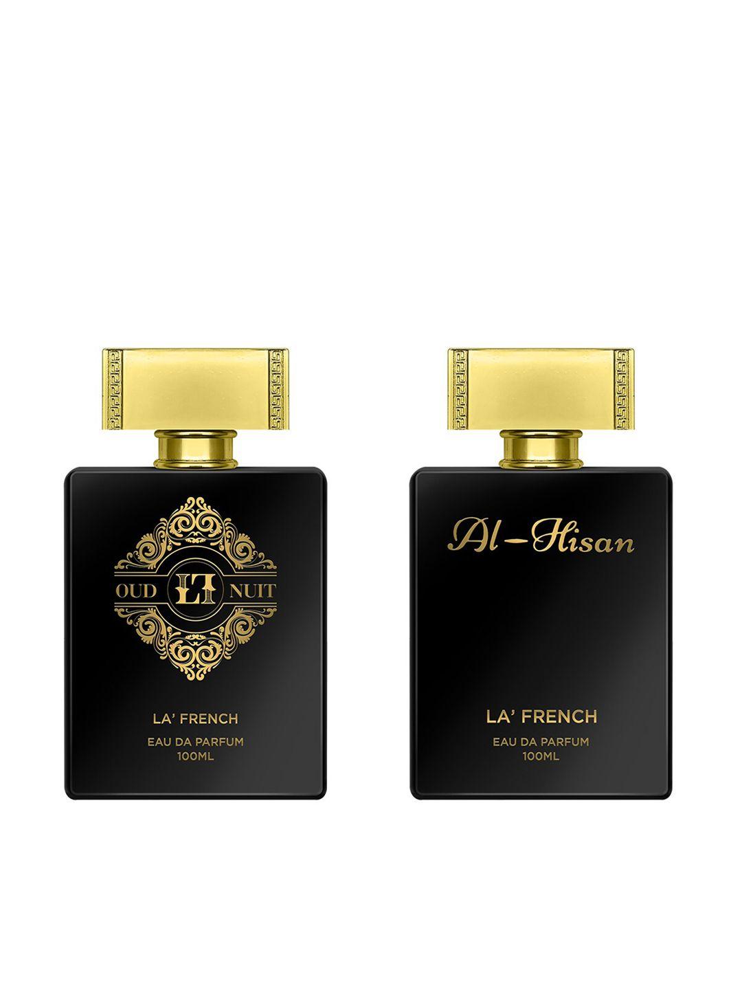 la french set of 2 oud nuit & al hisan eau de parfum - 100ml each