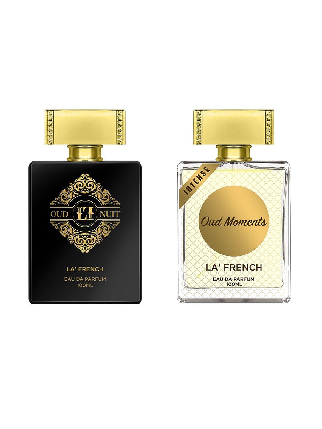 la french set of 2 oud nuit & oud moments eau de parfum - 100ml each