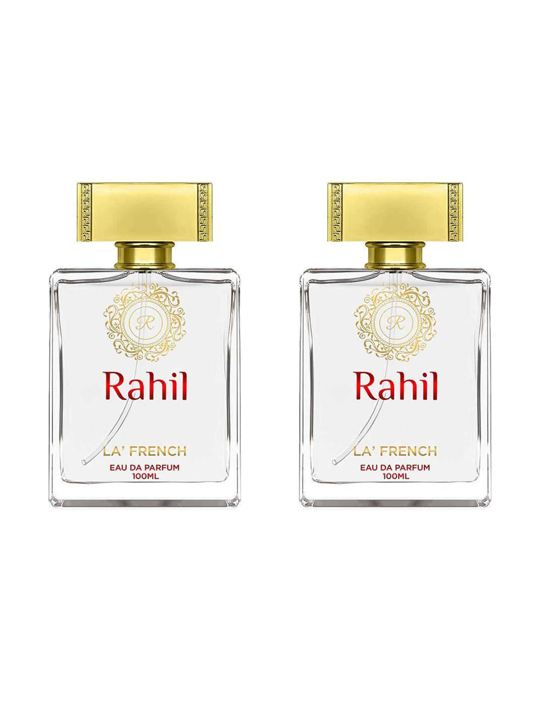 la french set of 2 rahil eau de parfum - 100ml each