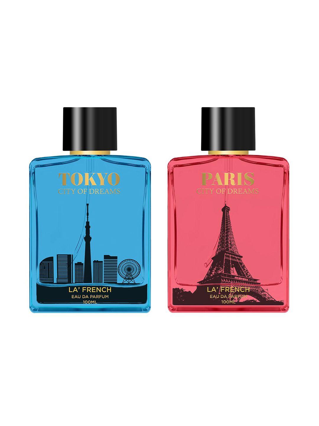 la french set of 2 tokyo & paris eau de parfum - 100ml each