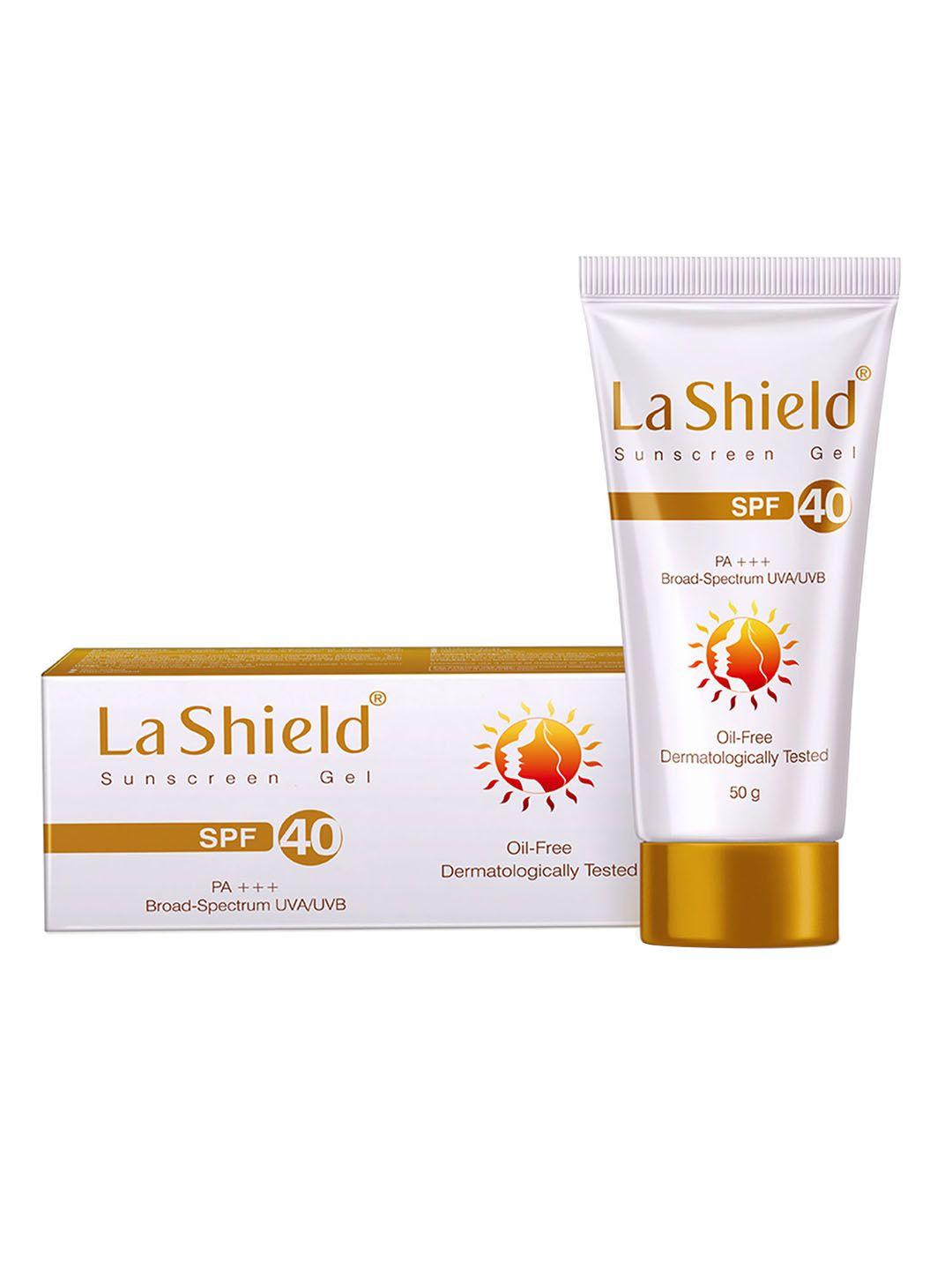 la shield anti-acne oil free spf 40+ & pa+++ sunscreen gel - 50g