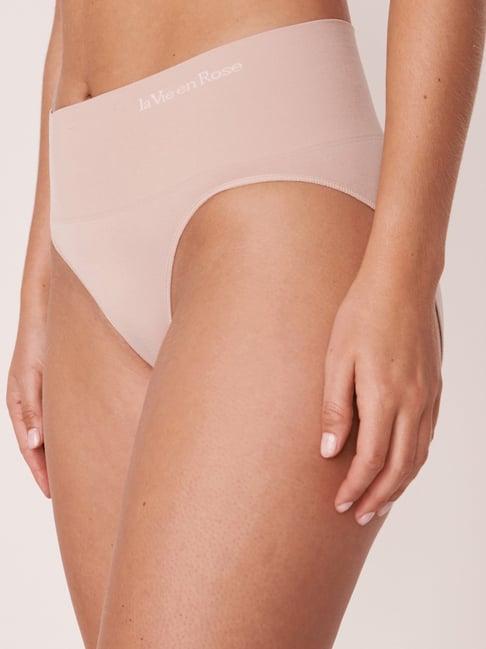 la vie en rose beige plain panty