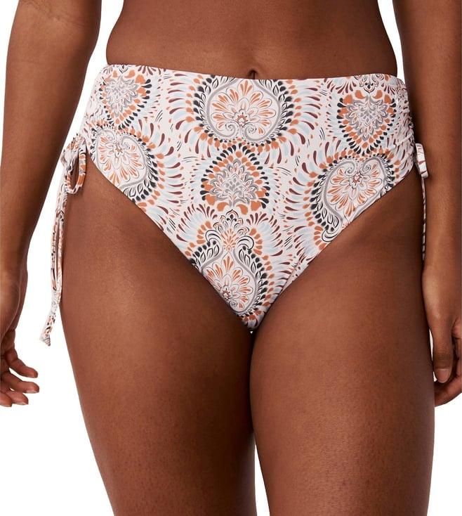 la vie en rose boho high waist bikini bottom