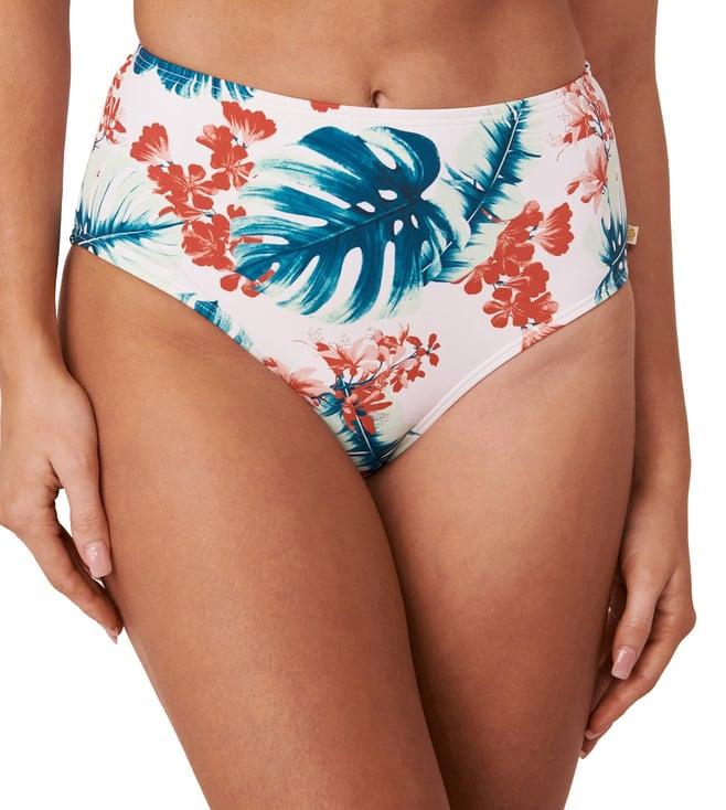 la vie en rose vibrant high waist bikini bottom