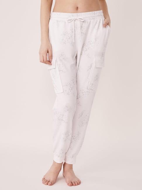 la vie en rose white floral print pyjamas