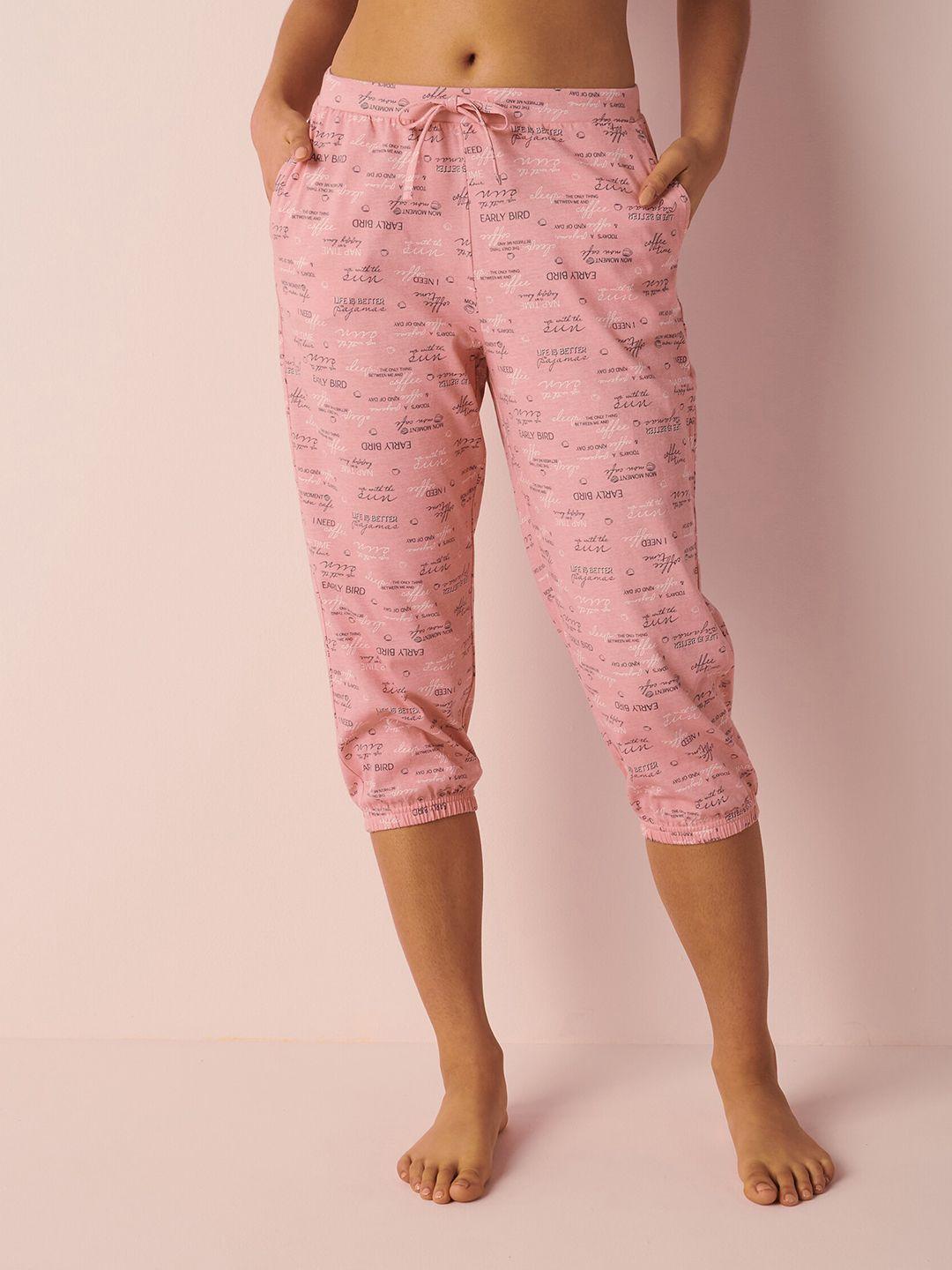 la vie en rose women printed capris