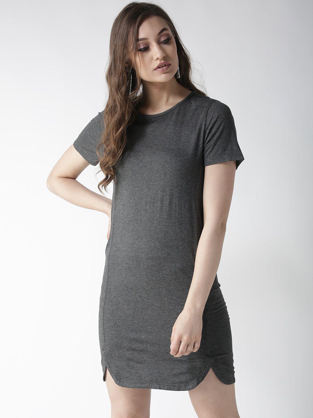 la zoire grey t-shirt dress