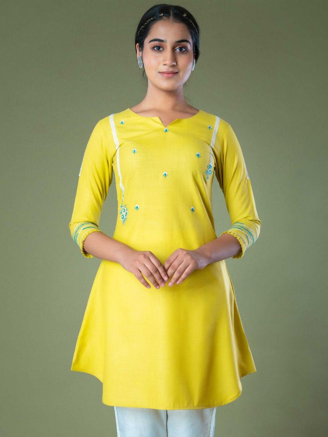 laakhi ethnic motifs printed kurti