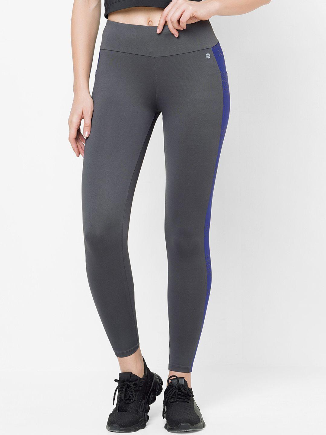 laasa sports women dry-fit high-rise tights