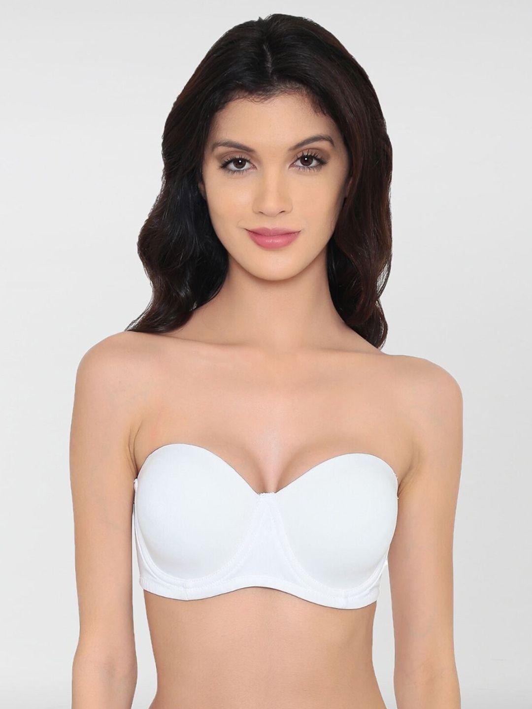 laavian white bra multiway underwired heavily padded