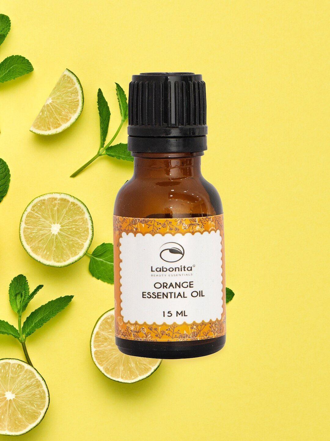 labonita transparent natural orange essential oil 15ml