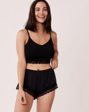 lace camisole with adjustable straps