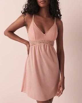 lace babydoll with adjustable straps