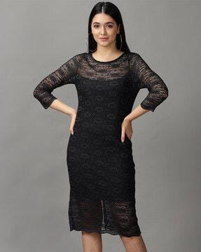 lace bodycon dress