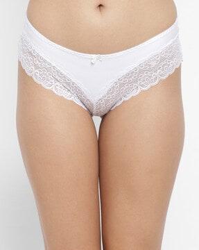 lace detail briefs