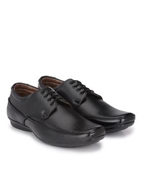 lace fastening derby formal shoes
