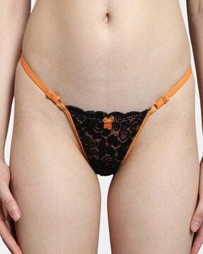 lace g-string thongs