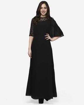 lace gown dress