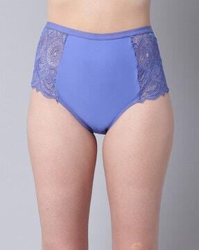 lace hipsters panty with elasticated waist