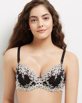 lace lightly-padded bra