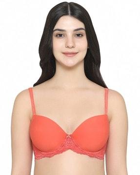 lace lightly-padded brawith adjustable strap