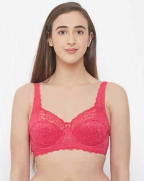 lace non-padded bra