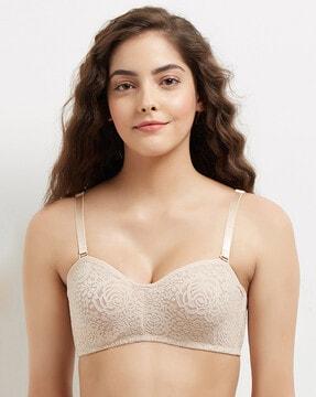 lace non-padded bra