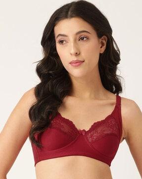 lace non-padded bra