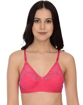 lace non-padded non-wired bra