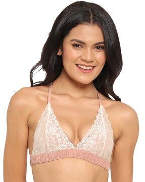 lace non-wired bralette bra