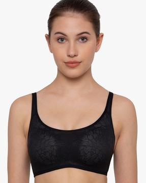 lace non-wired t-shirt bra