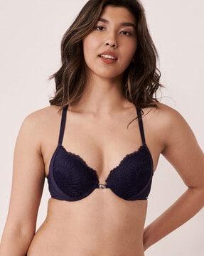 lace under-wired push-up bra