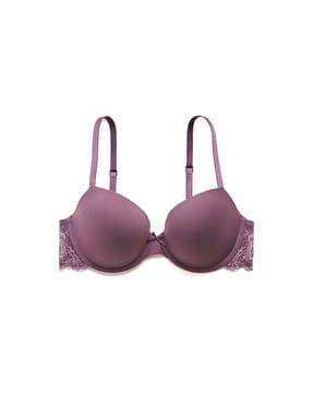 lace under-wired push-up bra