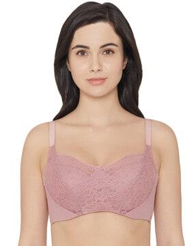 lace underwired t-shirt bra