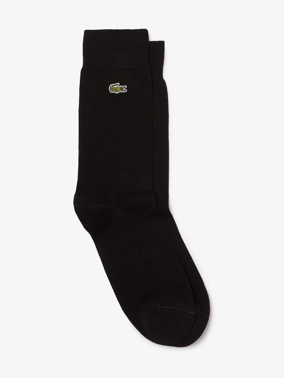 lacoste cotton ankle-length  socks