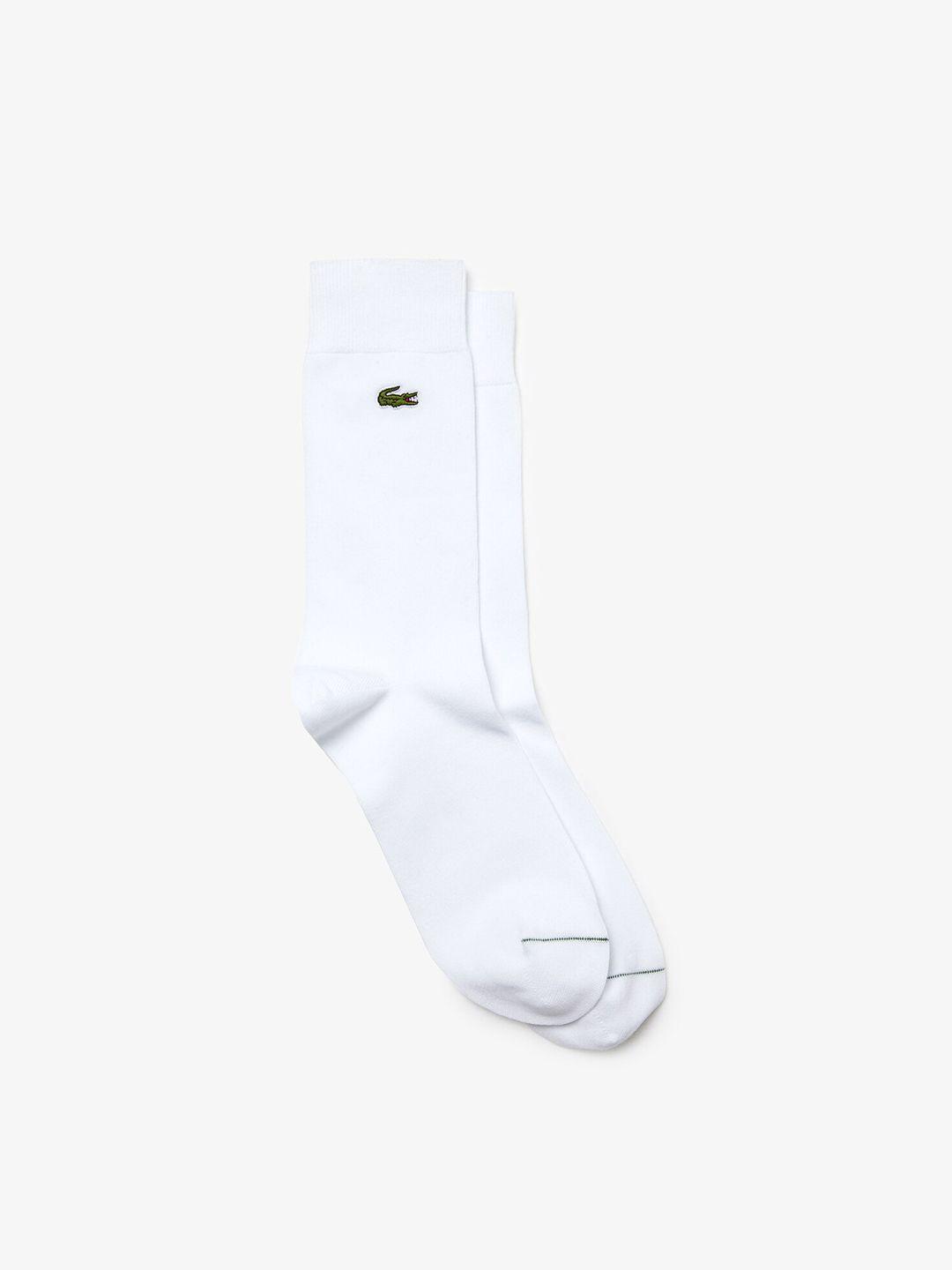 lacoste men calf-length sports socks