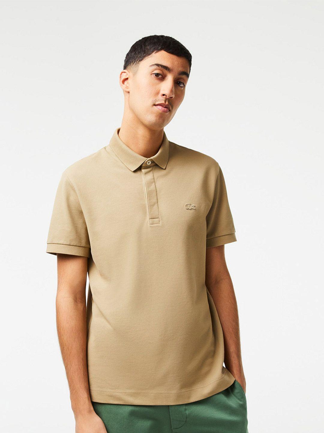 lacoste polo collar short sleeves t-shirt