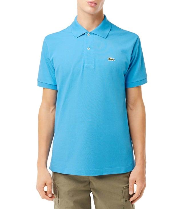 lacoste blue classic fit polo t-shirt