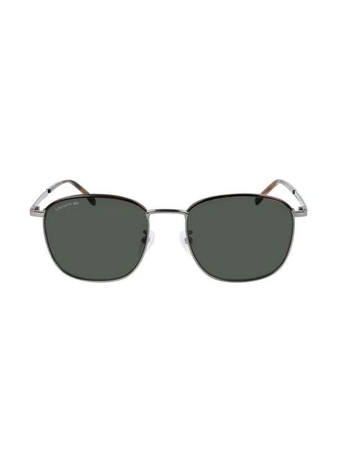 lacoste la234a green square sunglasses