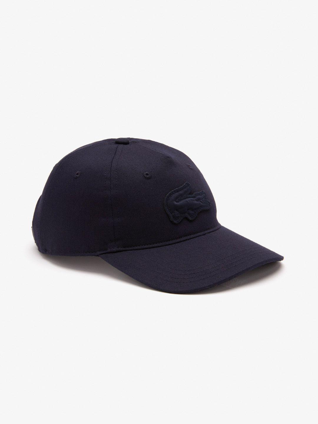 lacoste men embroidered pure cotton baseball cap