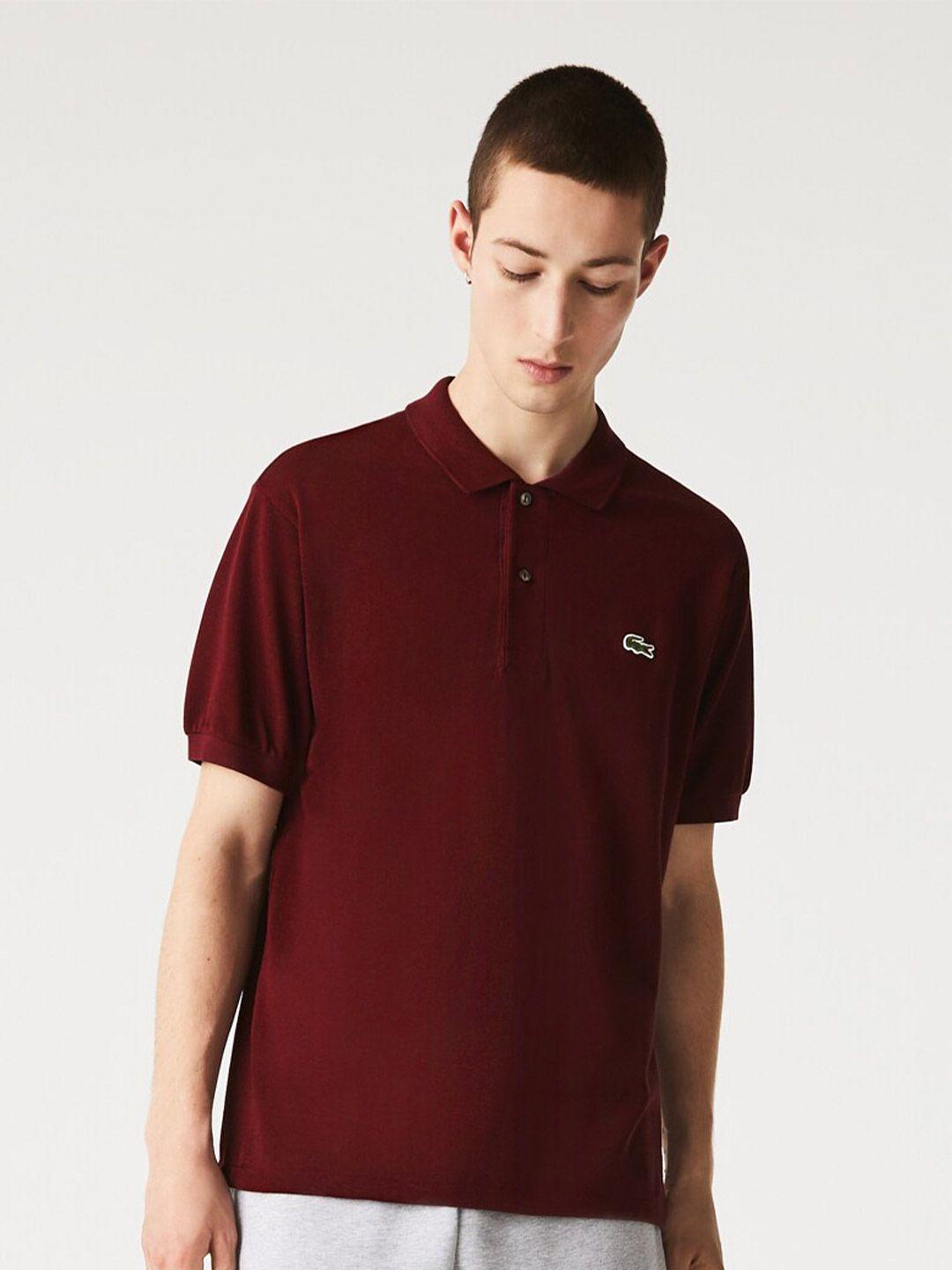 lacoste men polo collar t-shirt