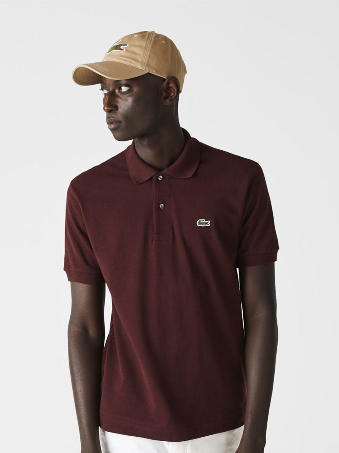 lacoste men polo collar t-shirt