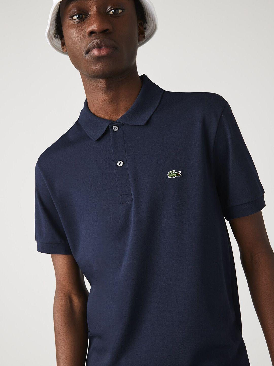 lacoste men polo collar t-shirt