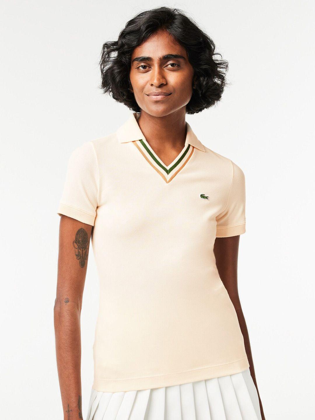 lacoste v-neck slim fit t-shirt