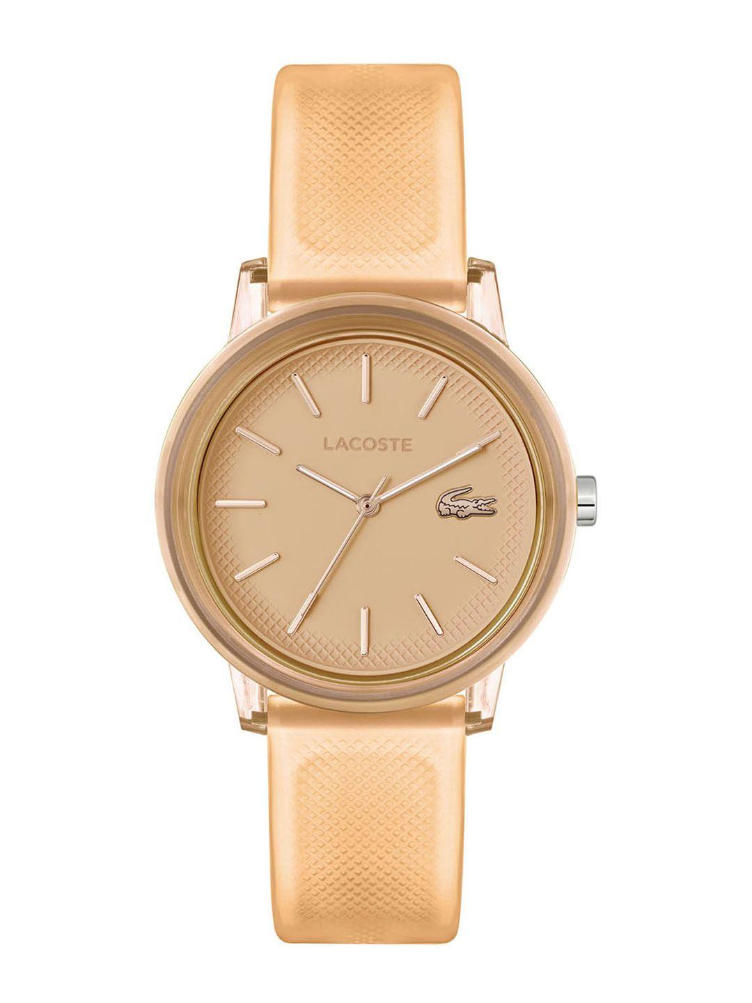 lacoste women analogue watch 2001361