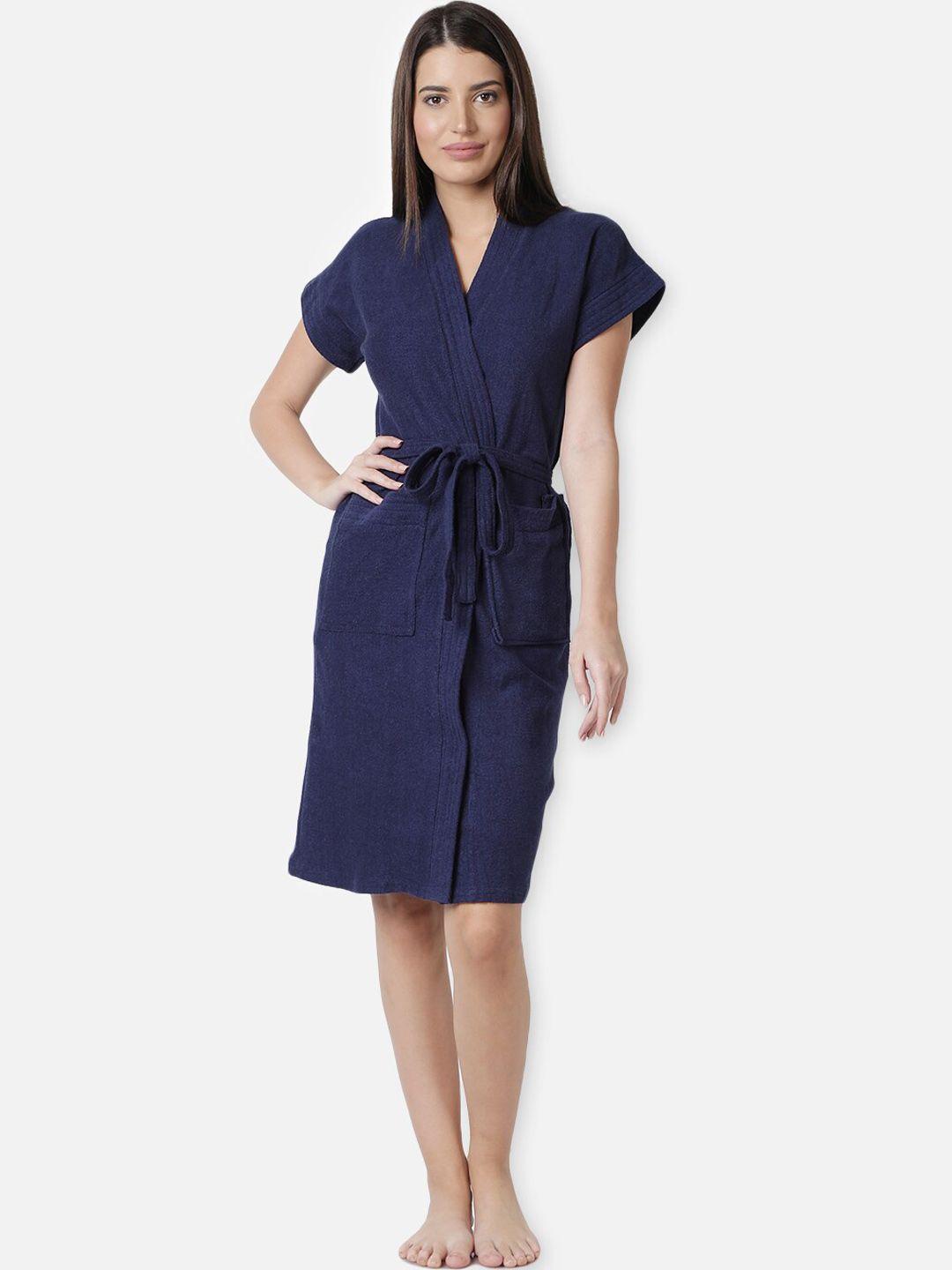 lacylook bath robe with belt