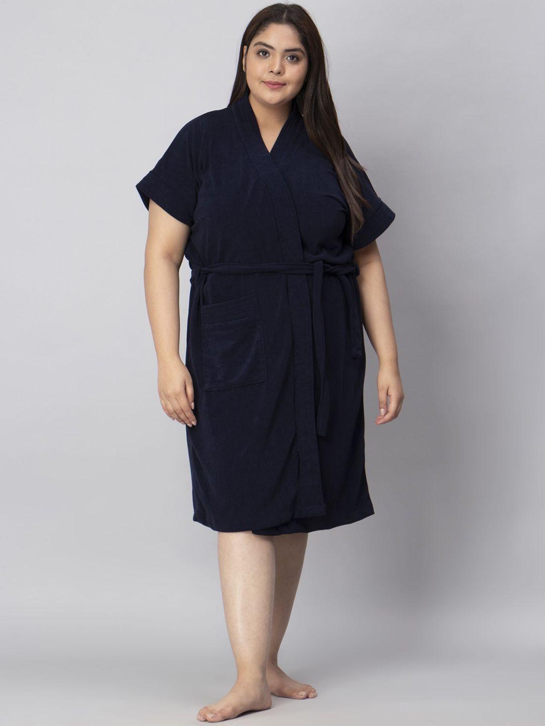 lacylook women plus size belted bath robe