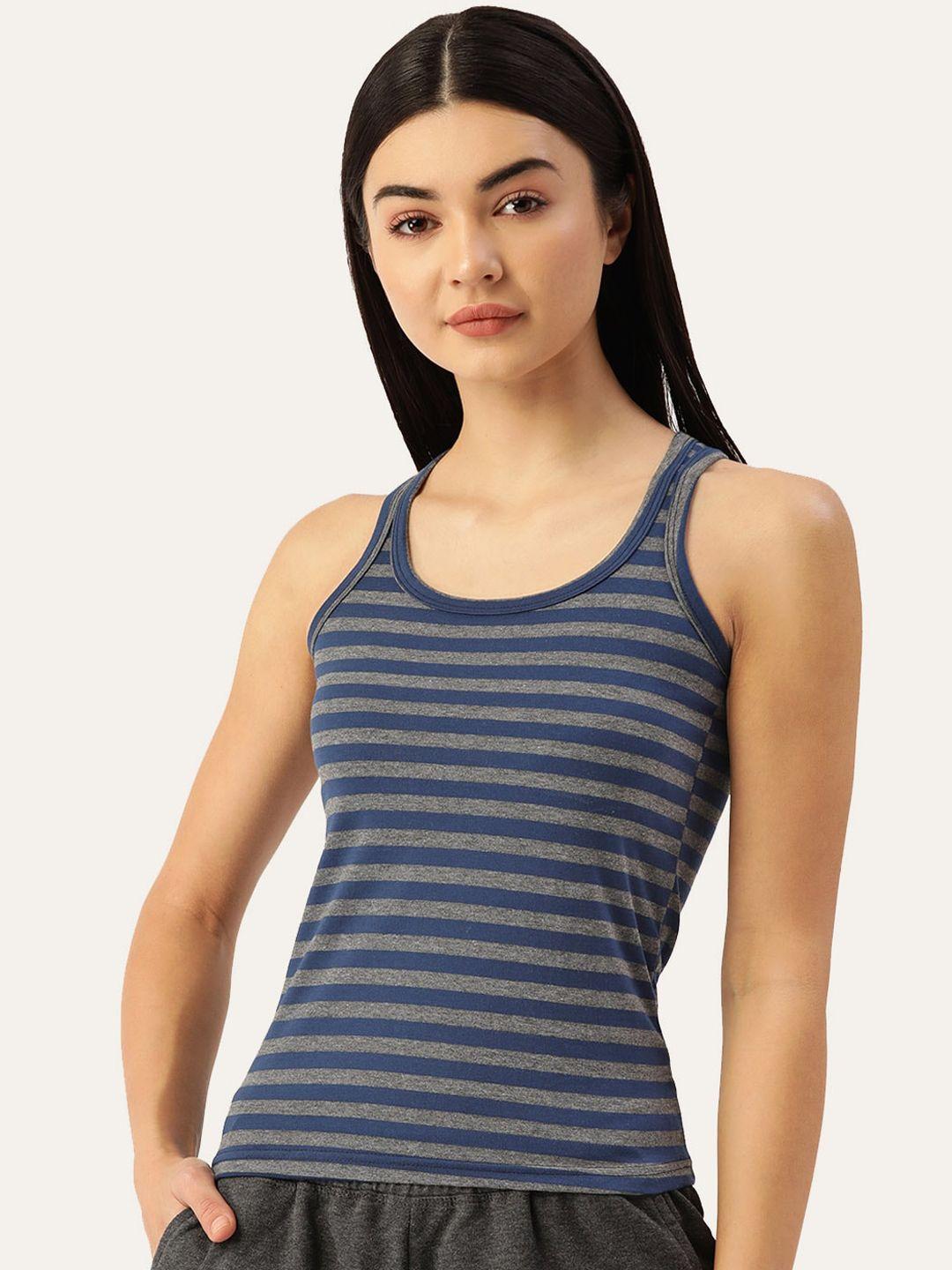 lady lyka striped non padded cotton camisole