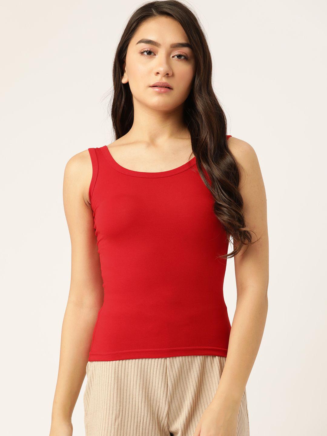lady-lyka-women-red-solid-cotton-camisole